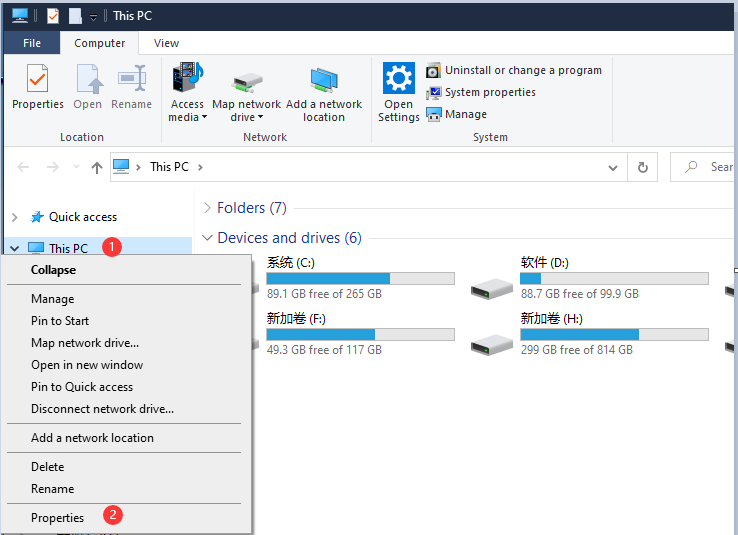 open system properties